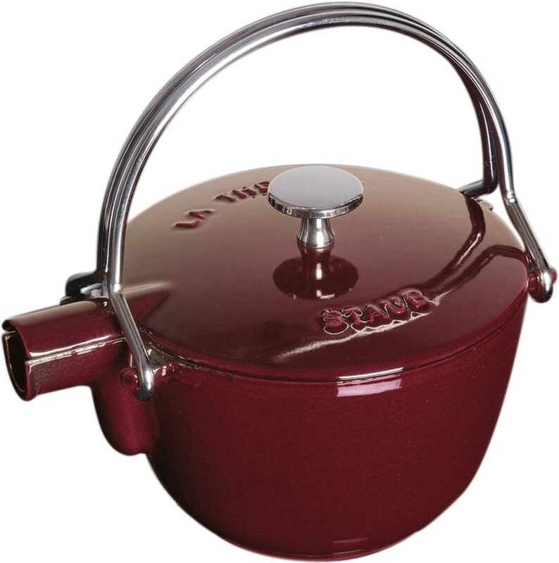 STAUB Classic theepot rond 1,15 l grenadine