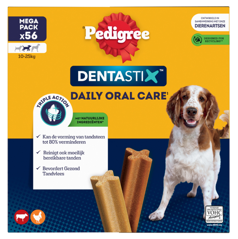 Pedigree Dentastix Medium multipack 56 stuks 1,44 kg