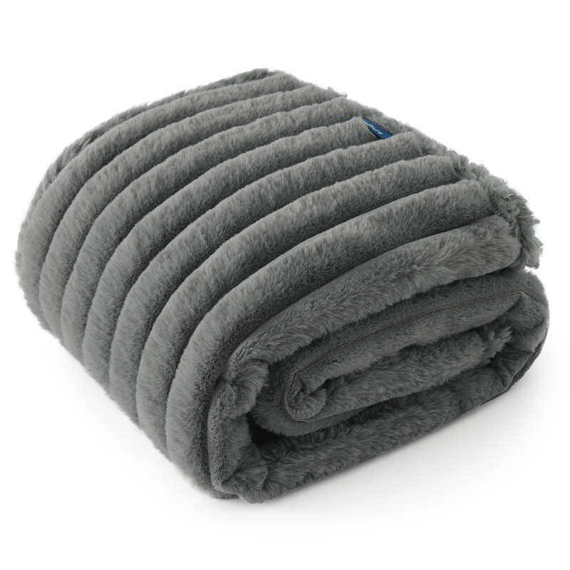 Wasserdichte Hundedecke - 152x203 cm Hundedecke waschbar für große Hunde, Haustierdecke flauschig und weich, Schutzdecke Hundesofa, Decke für Hunde, Grau