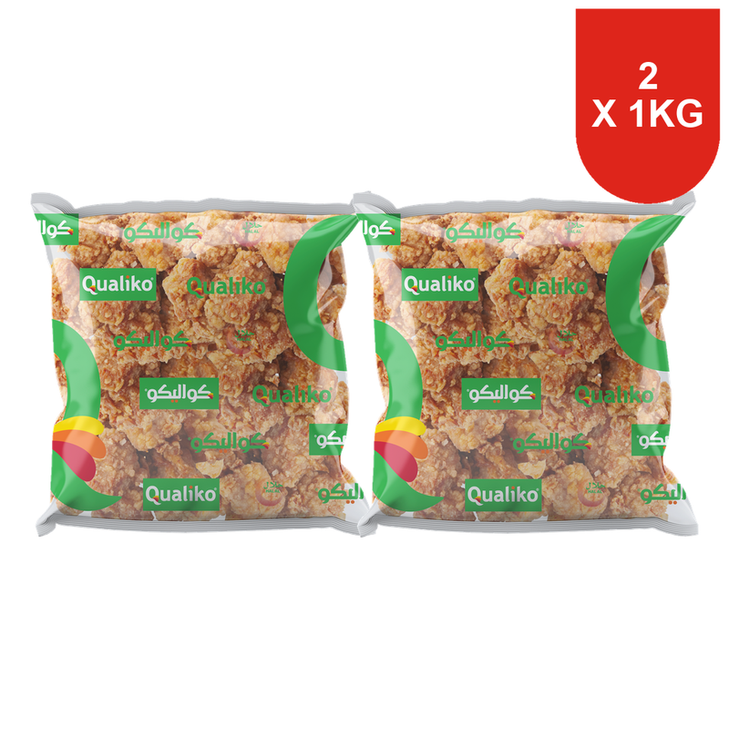 Qualiko diepvries kip karaage hapjes 1 kg x 2