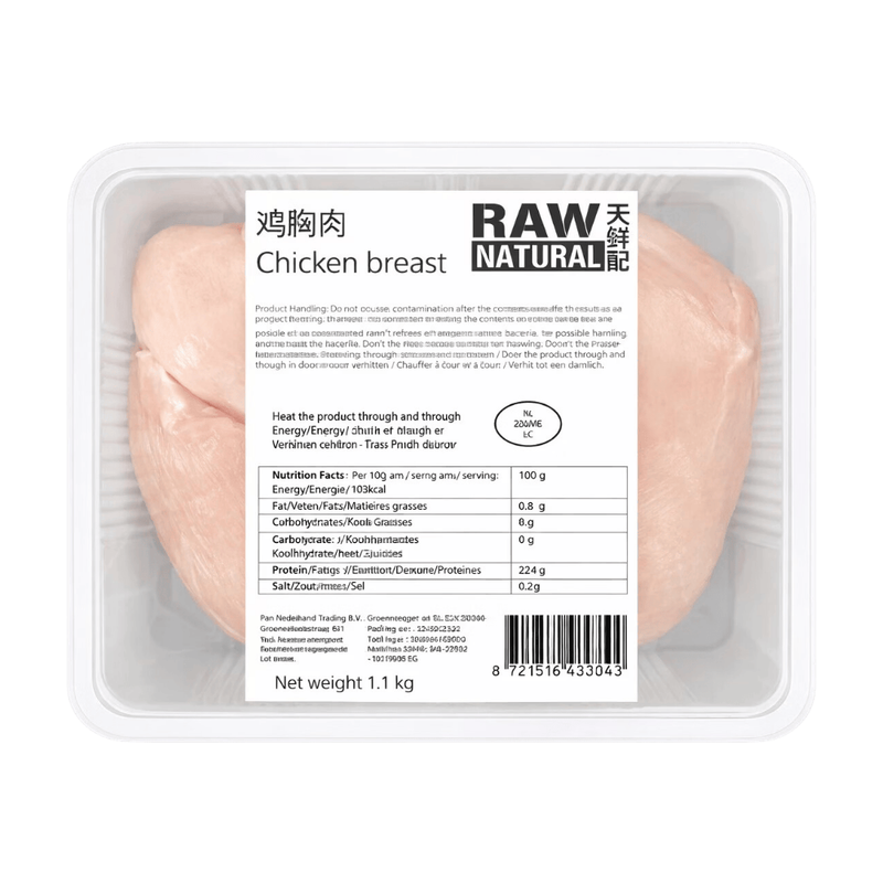 Raw Naturals Hähnchenbrust 1,1 kg