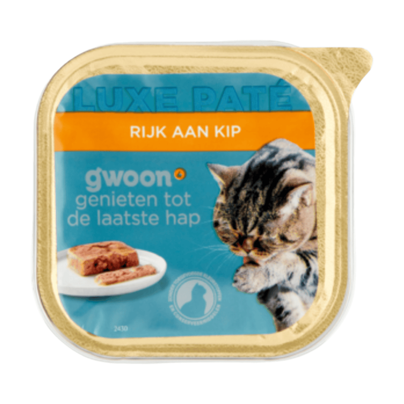 G'woon Luxe Pâté Kip 85g