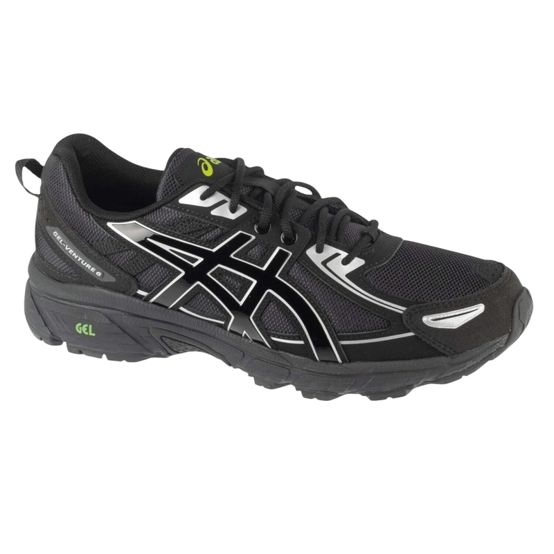 ASICS Gel-Venture 6 Noir/Zeste de Citron Vert