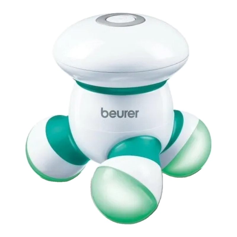 Beurer MG16 Mini Massager – Handheld Vibration Massager with LED Indicator, Green, MG16