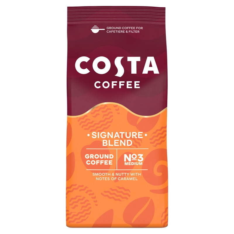 Coffee Mocha Italia Signature Blend ground For Cafetiere & Filter No 3.Medium 200g