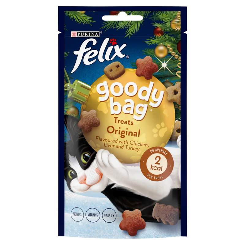 Goody Bag Adult Cat Treats Original Mix 60g