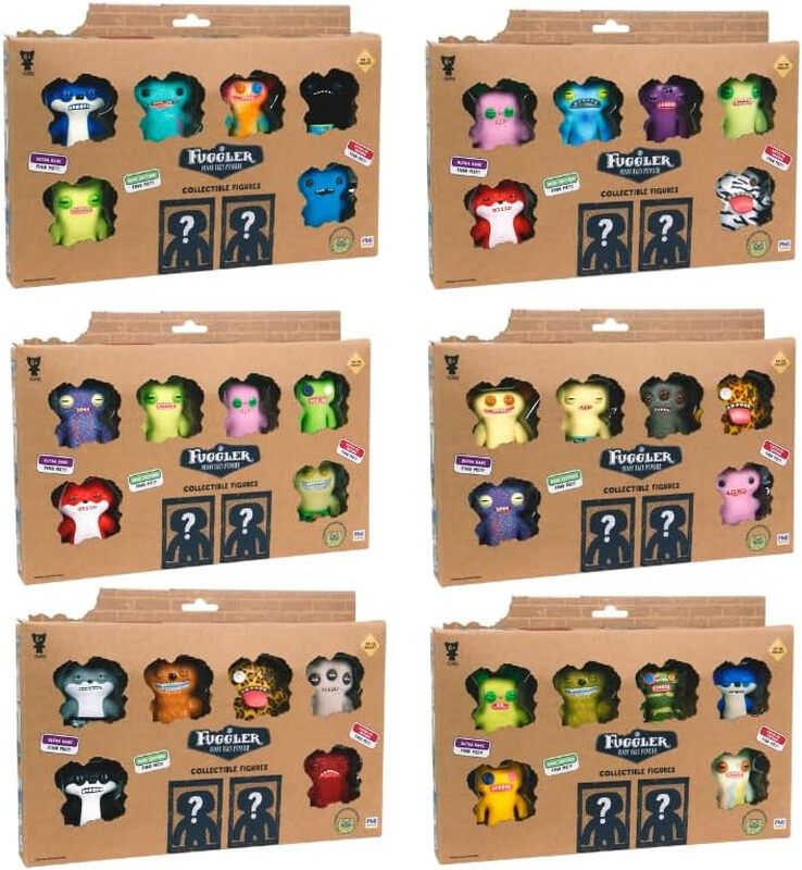 FUGGLER Verzamelfiguren Deluxe 8 Pack - FG2070, Assortiment