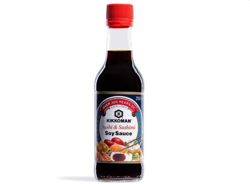 Kikkoman Sushi & Sashimi Soy Sauce - 250Ml Bottle