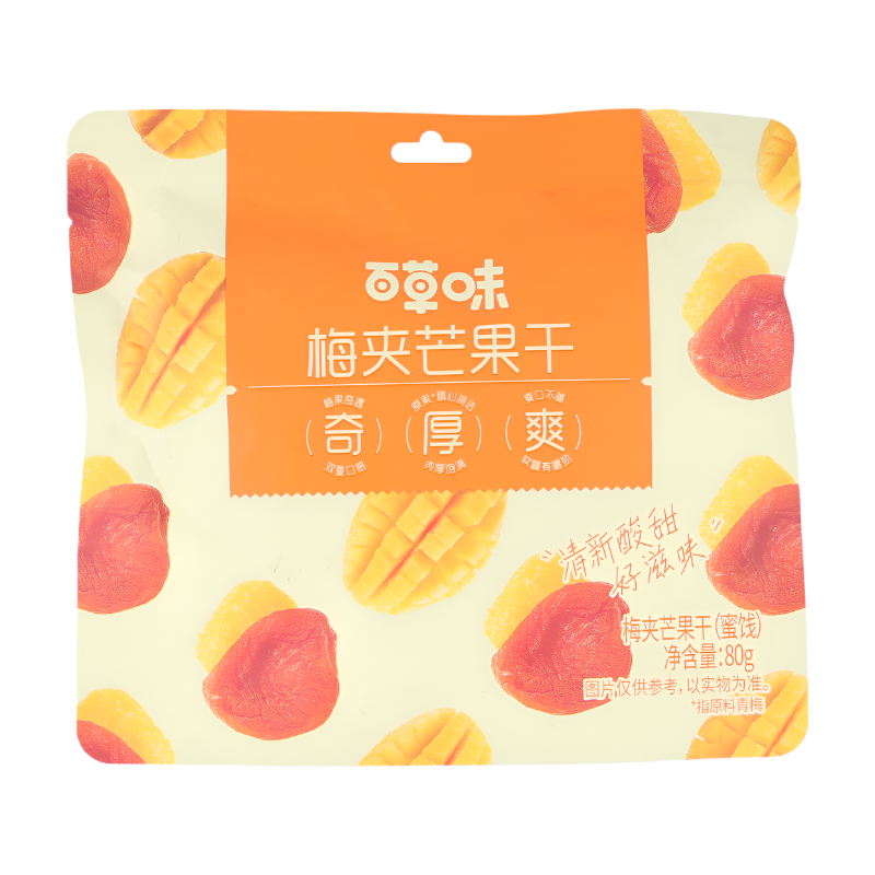 Be&Cheery Mango Dried with Plum 80g