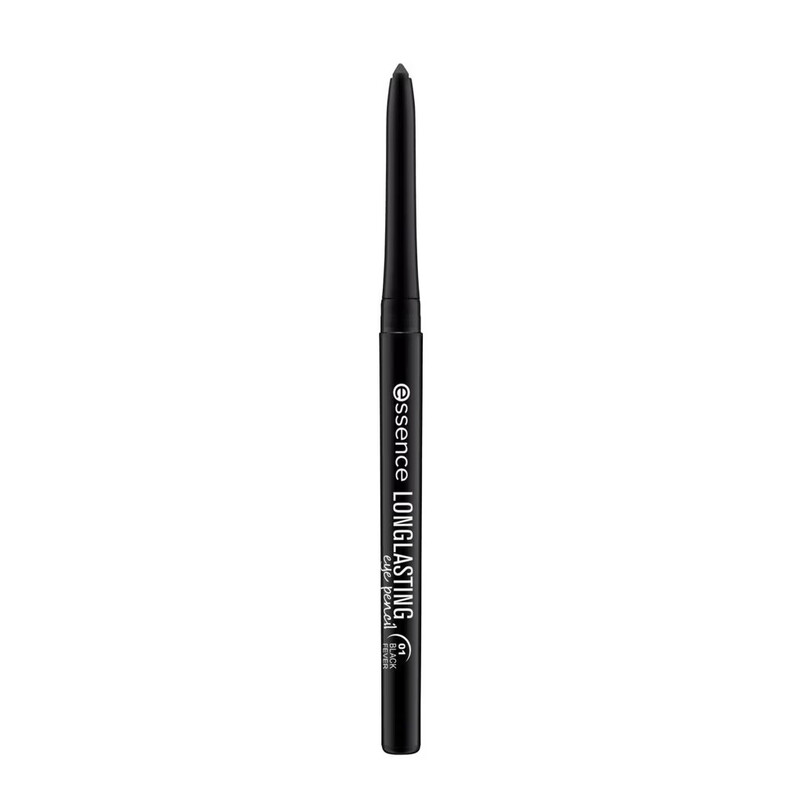 Essence Cosmetics Crayon pour les yeux longue tenue 01 Black Fever 028 g