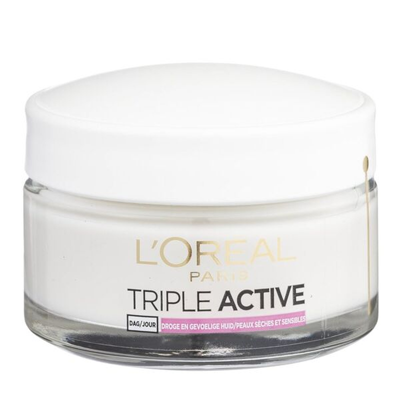 L'Oréal Paris Triple Active Tagescreme Für Trockene & Empfindliche Haut