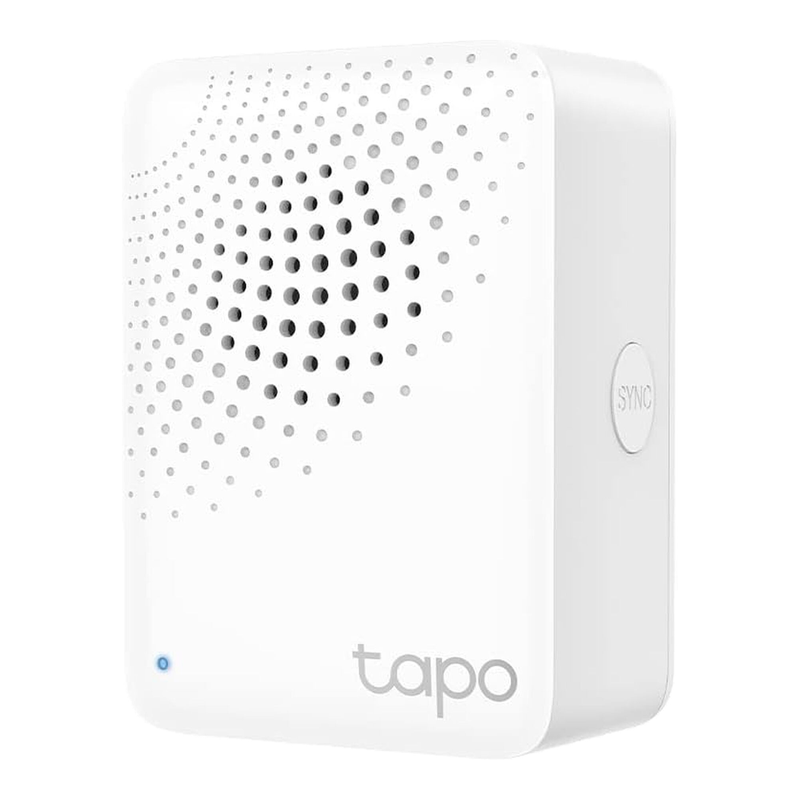 Tapo Smart Hub mit Tapo H100 Türklingel, für Tapo Sensoren/Schalter, verbindet bis zu 64 Smart-Geräte, 19 Klingeltöne, nicht kompatibel mit Kasa KE100