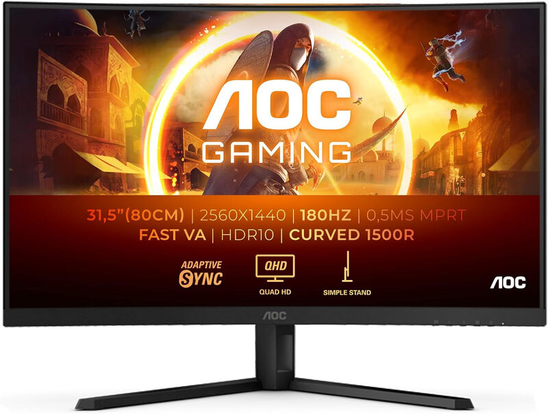 Gaming CQ32G4VE - 32 Inch QHD Curved Monitor