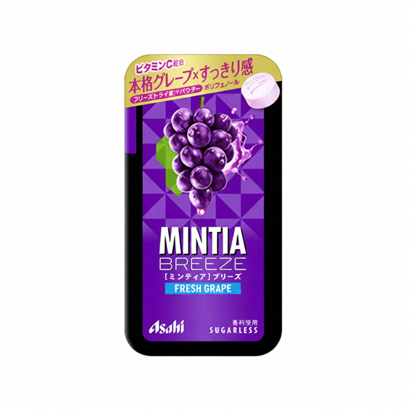 Asahi Mintia Sugar-Free Refreshing Grape Mints 22g