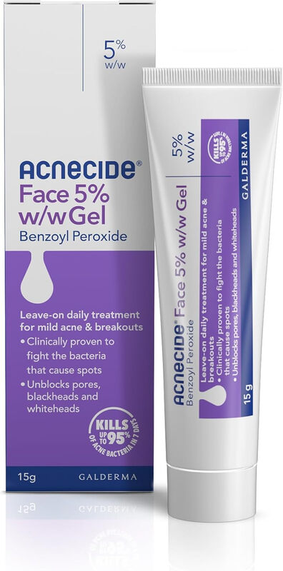Face 5% w/w Gel 15g