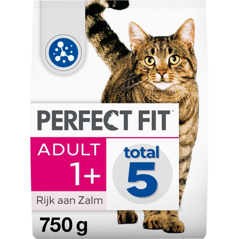 Perfect Fit Kattenvoer Adult Zalm 1+ Droogvoer
