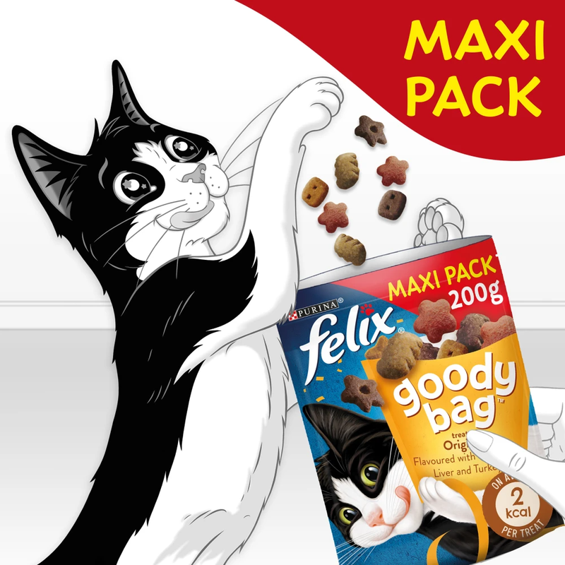 Goody Bag Adult Cat Treats Original Mix 200g