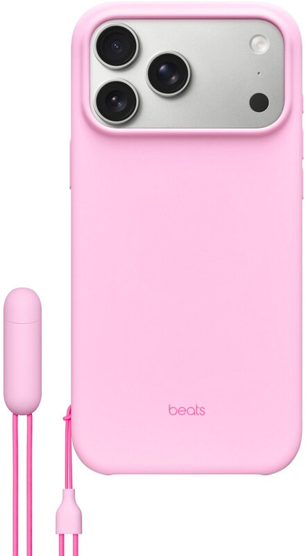 Beats Stand Case voor iPhone 17 Pro, MagSafe-compatibel, camerafunctie - Roze