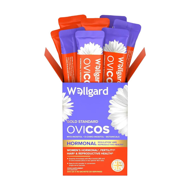Ovicos Women's Hormonal Balance Supplement with 40:1 Inositol Blend, Shatavari & Vita