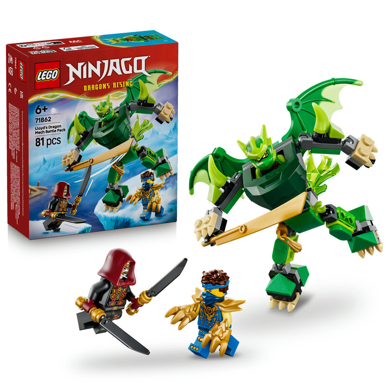 LEGO® Ninjago® 71862 Pack de combat : le robot dragon de Lloyd - vue 9