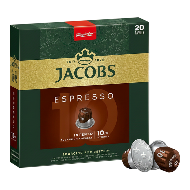 Jacobs Kaffeekapseln Espresso 10 Intenso 20 Stück 104 g
