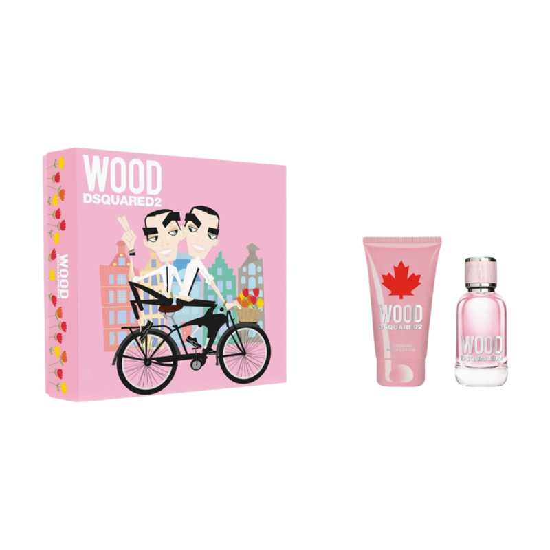 Dsquared2 Wood 50 ml + 30 ml Set 2 Stk