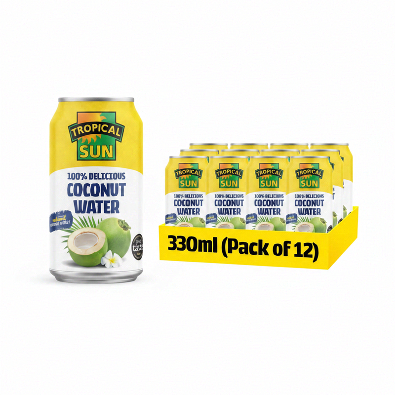 Tropical Sun Coconut Water 330ML X 12 Packs