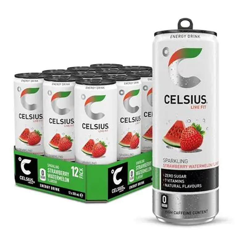 CELSIUS Watermelon Strawberry 12x355ml