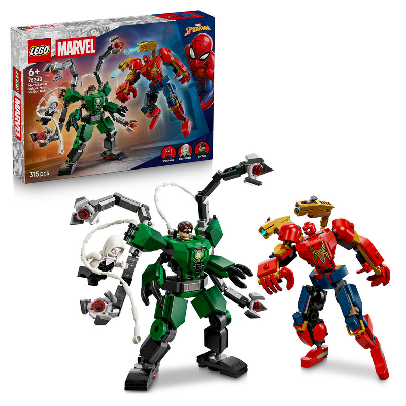 Lego Super Heroes 76338 Mech Battle: Spider-Man Vs. Doc Ock