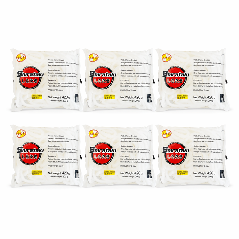 City aroma noedels shirataki udon 400 g x 6