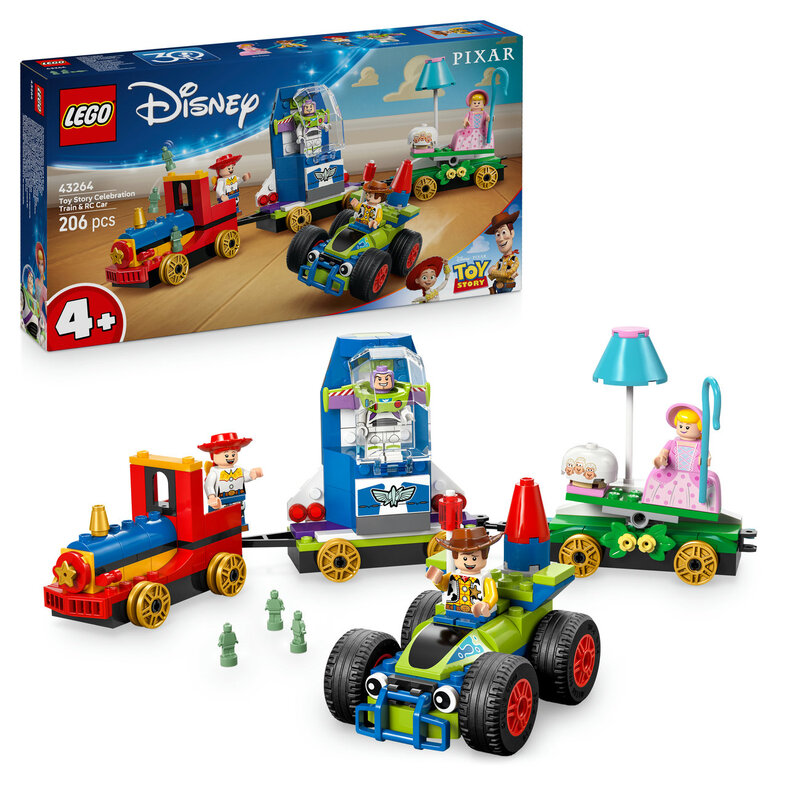 LEGO Disney Pixar 43264 Partyzug und das Auto RC aus Toy Story