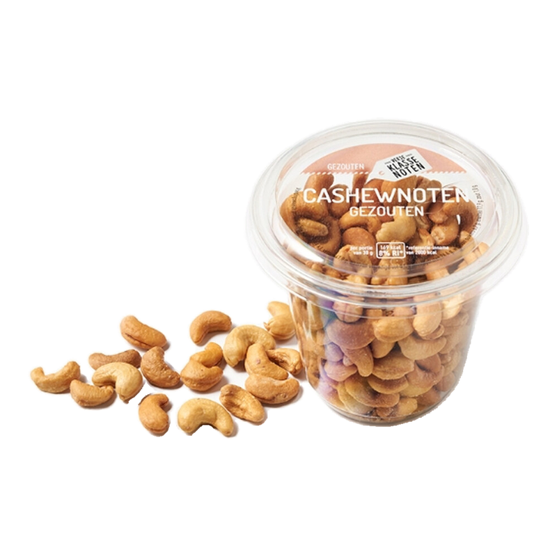 Verse Klassenoten gezouten cashewnoten - 150 g