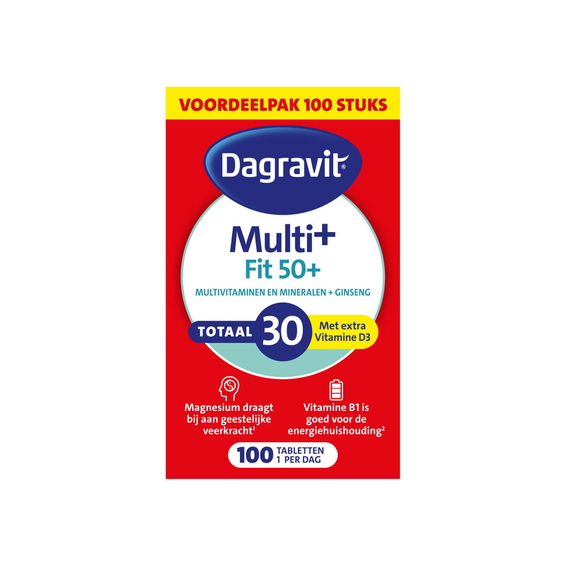 Dagravit Multi+ Fit 50+, 100 Tabletten