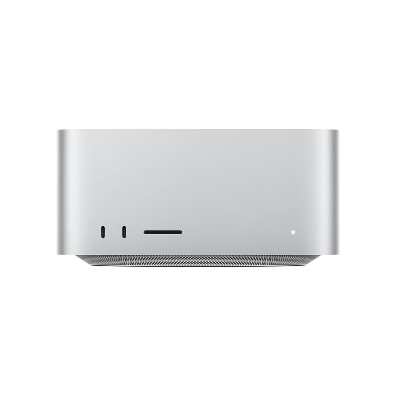 Apple Mac Studio Desktop-Computer, Apple M5 Max, 18-Core CPU, 40-Core GPU, 48 GB gemeinsamer Arbeitsspeicher, 1 TB SSD, Thunderbolt 5, 10 GbE, Wi-Fi 7, Bluetooth 6, macOS, Silber