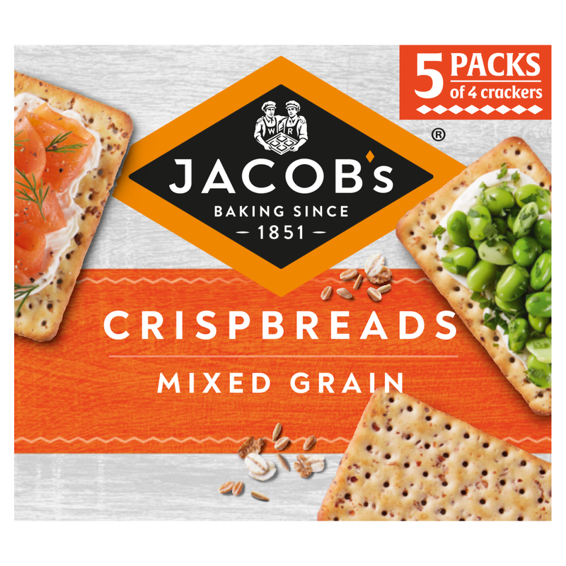 Jacobs Mixed Grain Crispbreads 190g
