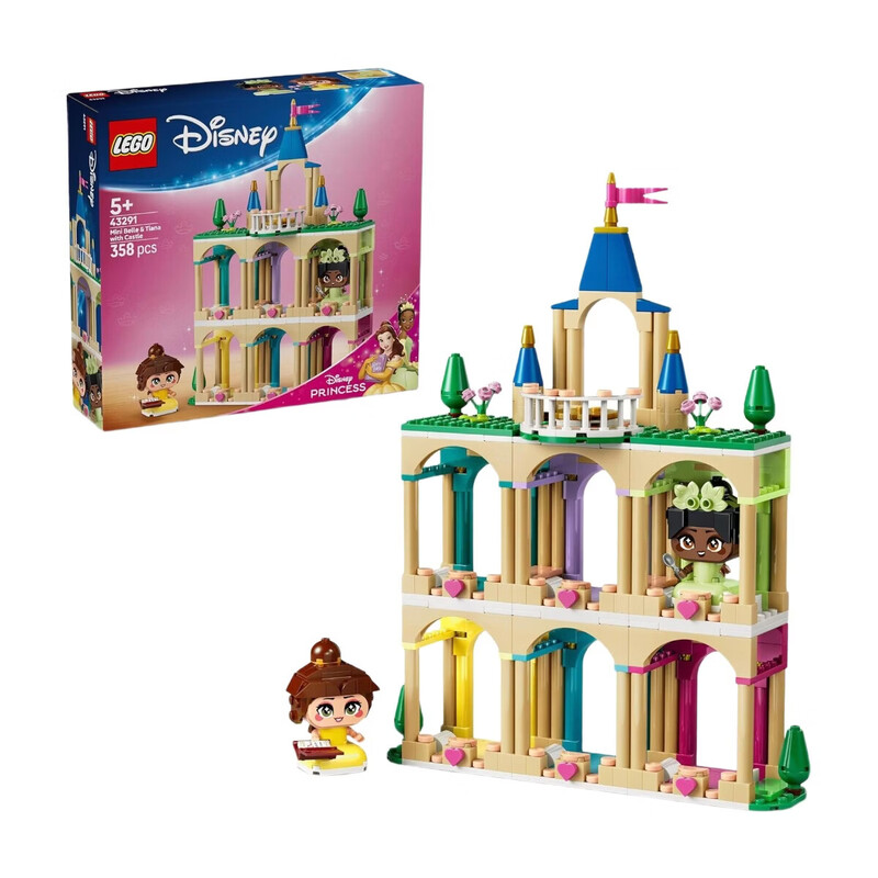 Disney Princess 43291 Mini Belle & Tiana with Castle