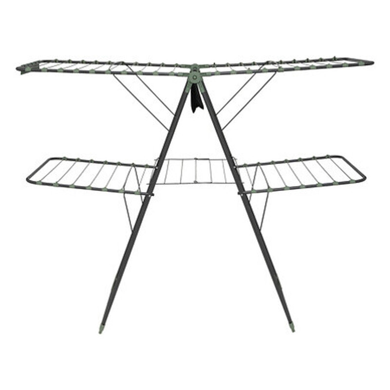 5Five Mojave Wäschetrocknerbrücke mit Clip-Tasche, 160 x 60 x 125 cm