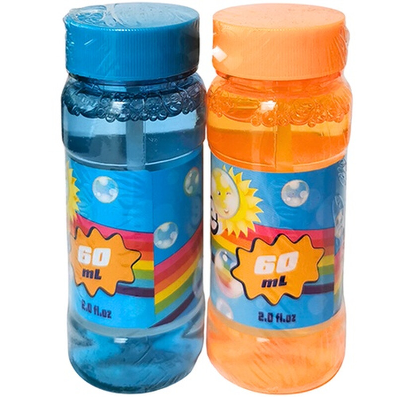 2 Dosen klassische Seifenblasen 60 ml, verschiedene Farben, Kinderseifenblasen
