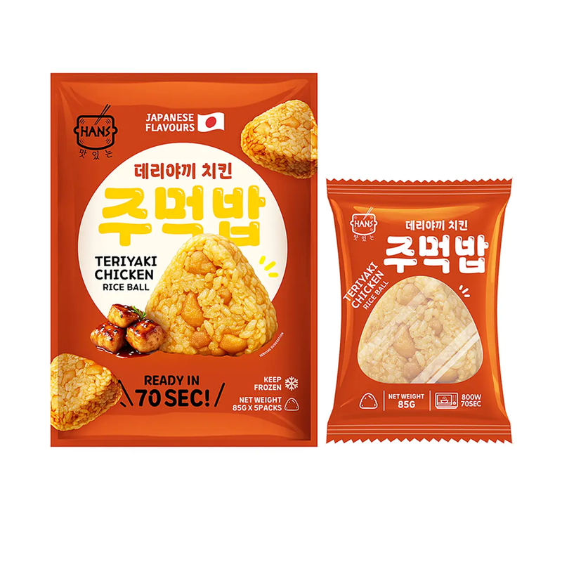 HANSS Teriyaki Hähnchen Reisbällchen 85g*5