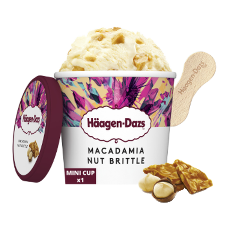 Häagen dazs minipot macadamia nut brittle