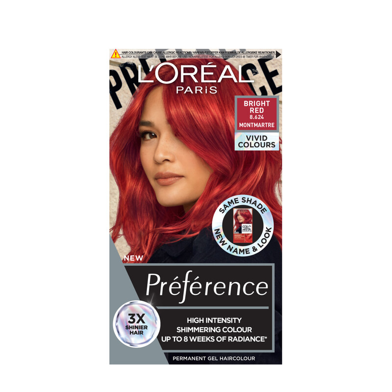 L'Oreal Preference Vivids 8.624 Bright Red - Image 2