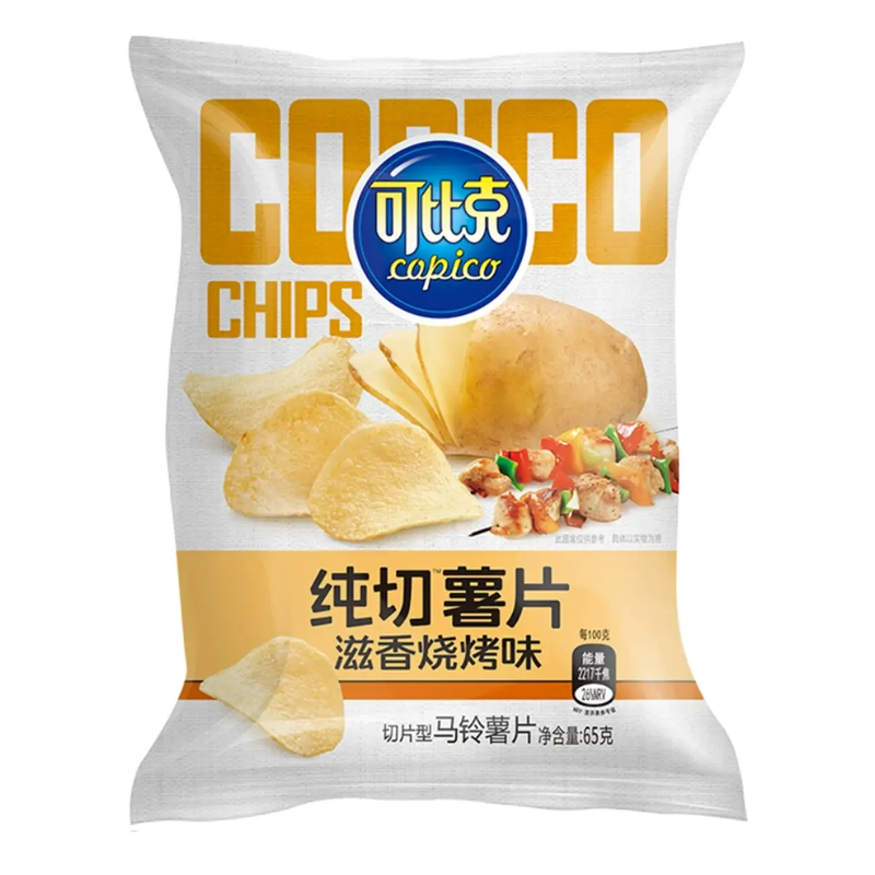 Copico Kartoffelchips (Barbecue-Geschmack) 65g