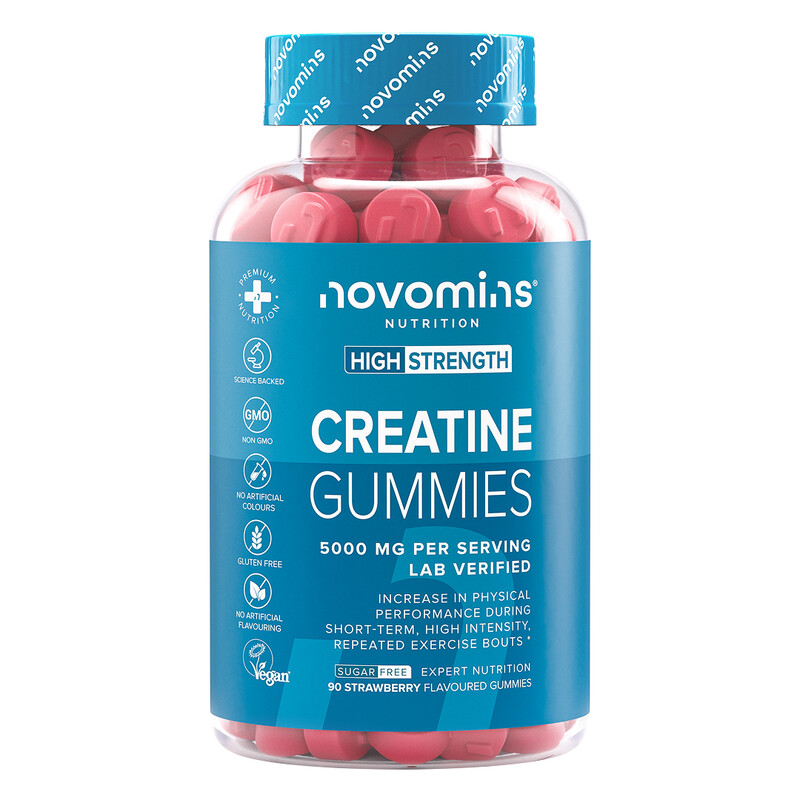 Novomins Creatine Gummies - 90 Gummies