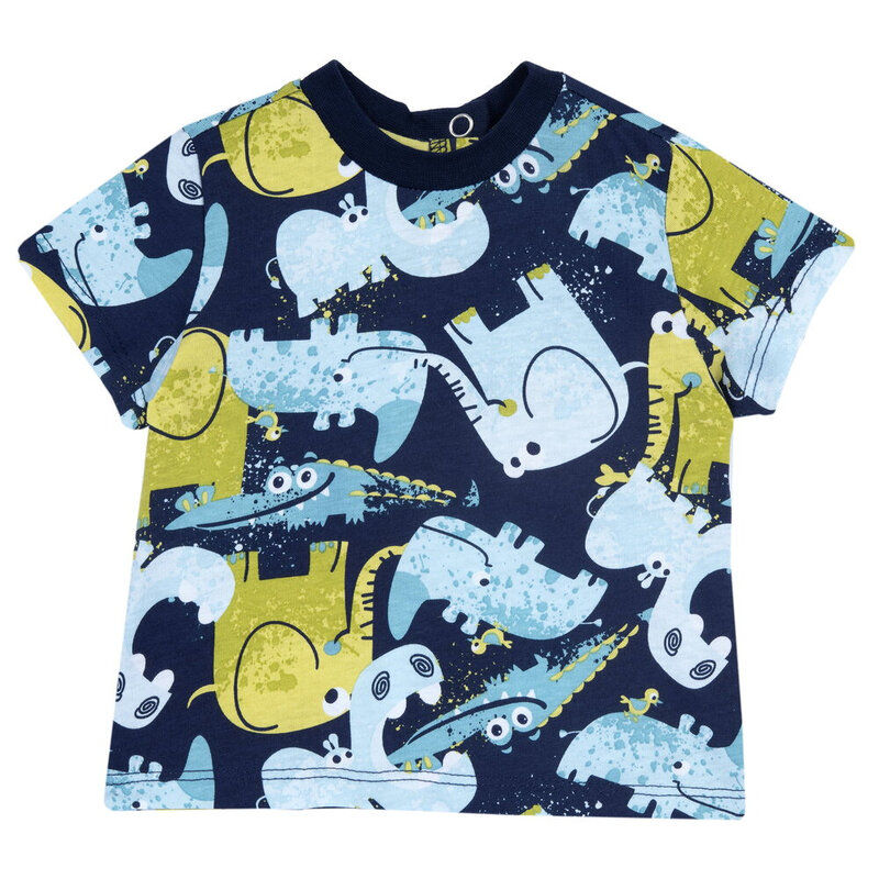 Chicco 09005679000000 JONGENS BLAUW BEDRUKT 062