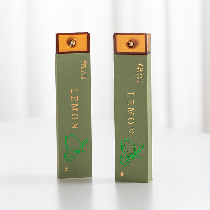 Incense Sticks in Pocket Pack - 10CM Lemon Scent - 1pcs