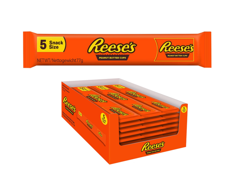Reese's Peanut Butter Cup 5-pack 18 x 77 g