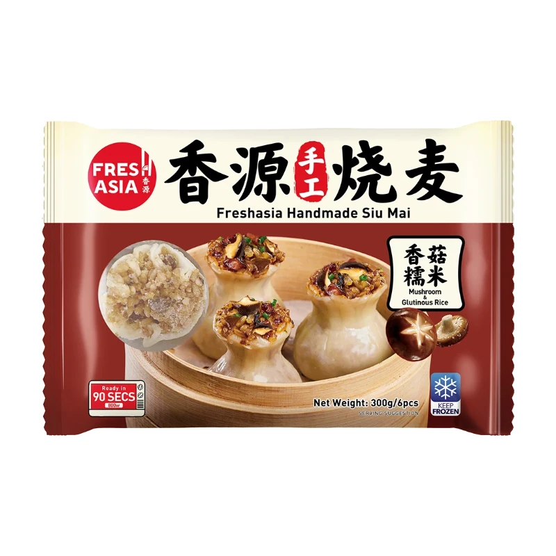 FRESHASIA handgemaakte siumai met champignons en kleefrijst 300 g