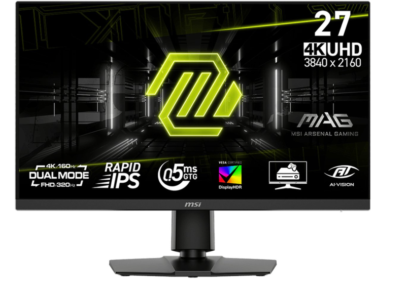 MSI MAG 272URDF E16 monitor 68,6 cm (27") 3840 x 2160 pixels 4K Ultra HD Zwart