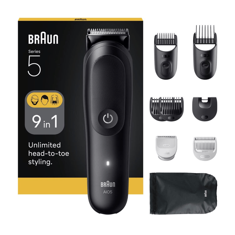 Braun MG Styler MGK5540 multifunctionele trimmer - 1 stuk - 7-in-1 verzorgingsset - precisietrimmer - waterdicht