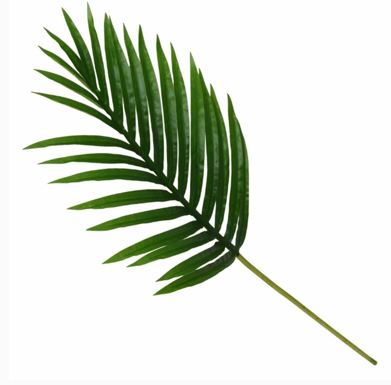 Candlelight Artificial Palm Leaf Frond Green 65cm